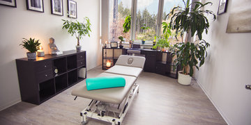 Behandlungsraum der Physiotherapie