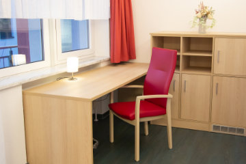 Zimmer: Zweibettzimmer Wohnbereich